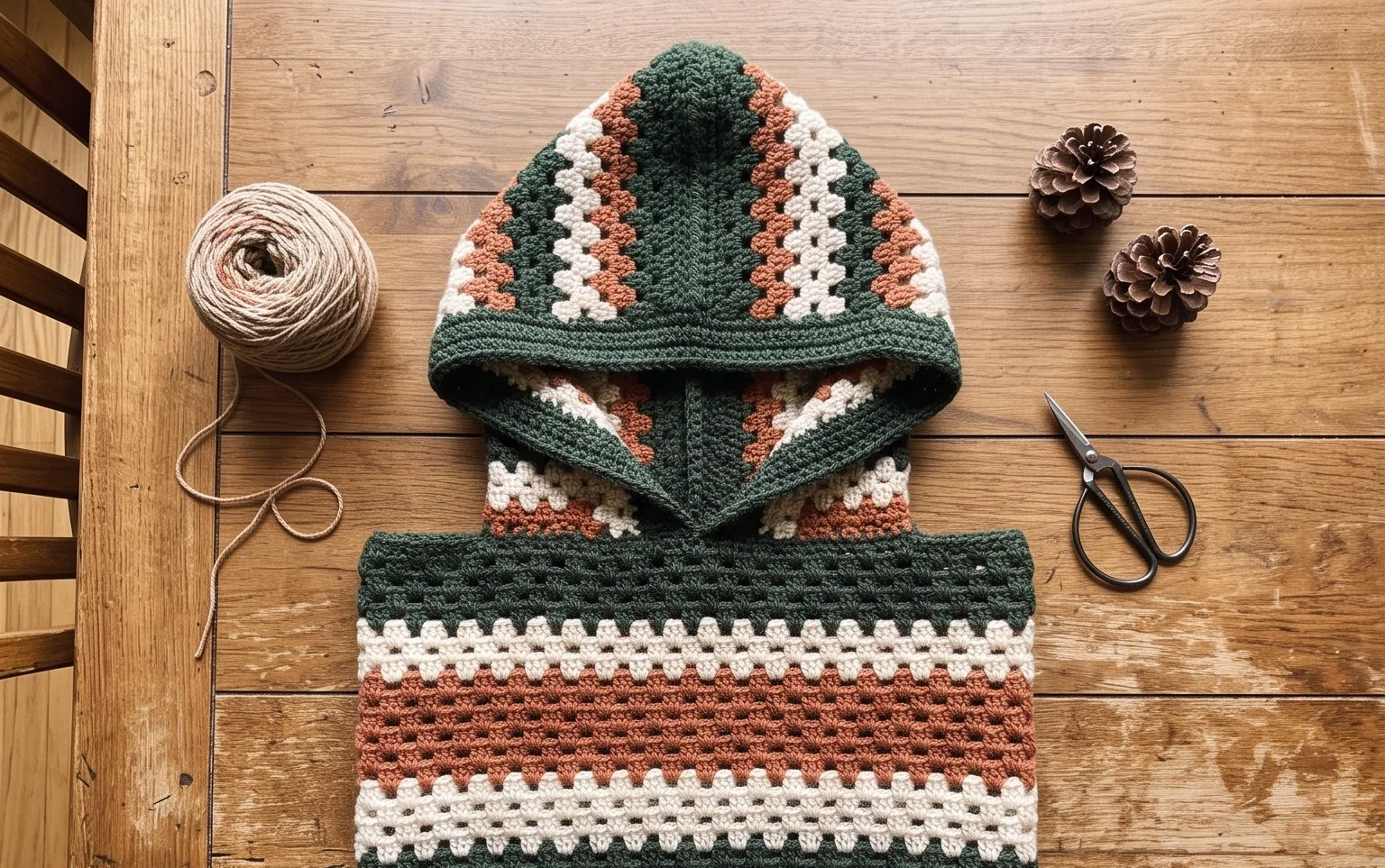 Into The Woods Cowl: Easy Beginner Crochet Pattern