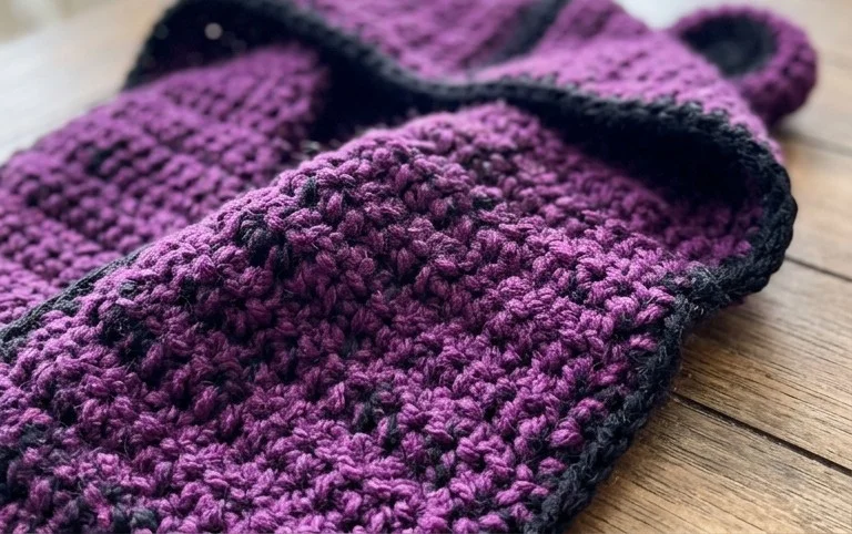 Crochet Adult Bear Hooded Scarf Cowl Free Crochet Patterns