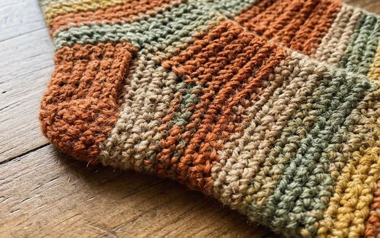 Crochet One Piece Socks