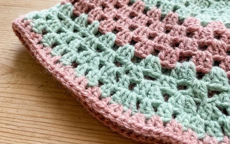 Spring Girls Crochet Hat Free Pattern