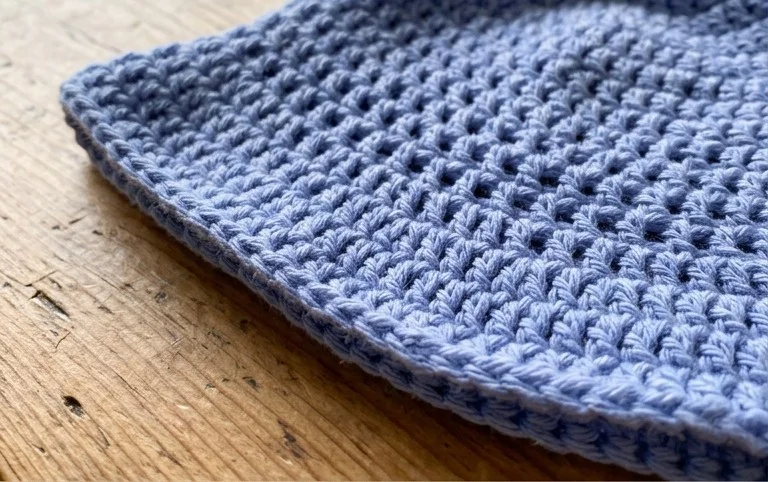 Easy Crochet Toddler Sun Hat Pattern + Photo Tutorial