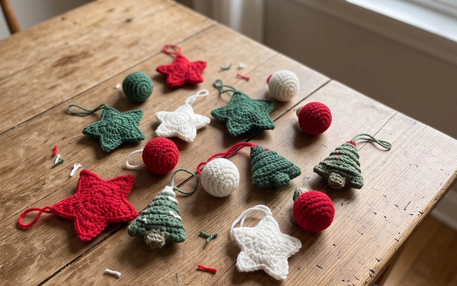 10 Easy Christmas Crochet Patterns: Free Step-by-Step