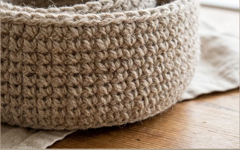 Baskets Free Crochet Pattern