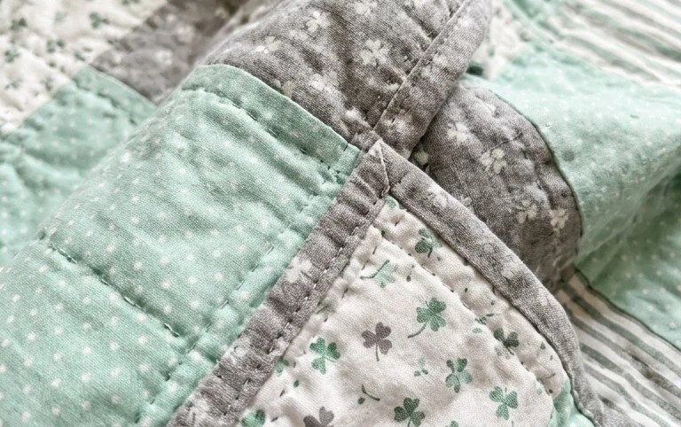 How to Make a Baby Quilt from Receiving Blankets (& Exciting News!) | Confessions of a Serial Do-it-Yourselfer