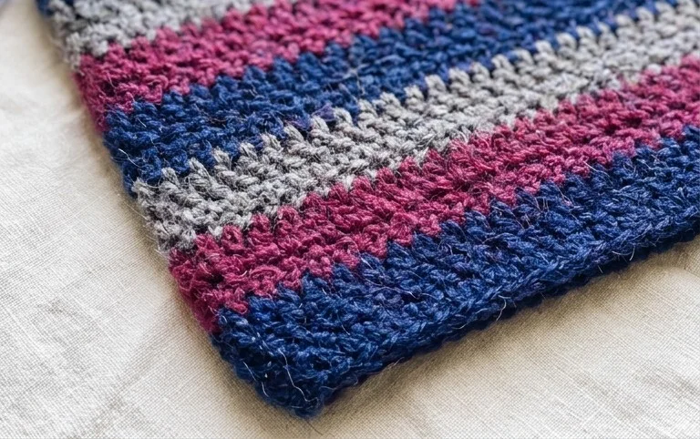 Correct Way to Change Yarn Color in Crochet - STEP BY STEP