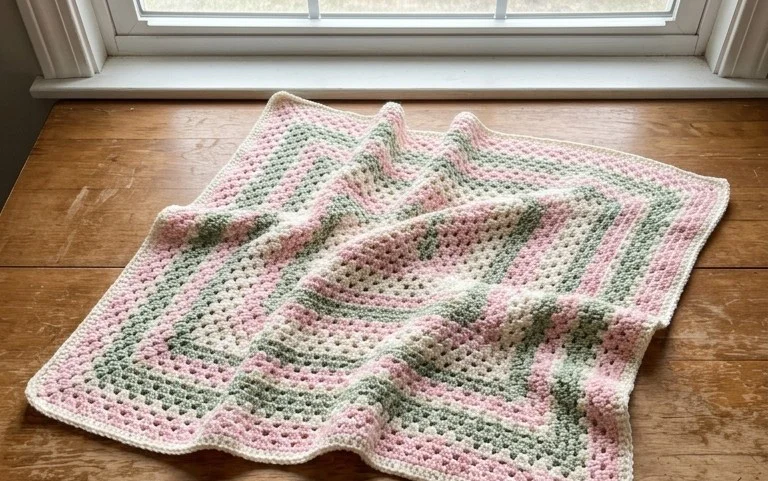 Peony Petals Blanket: Free Easy Crochet Step-by-Step